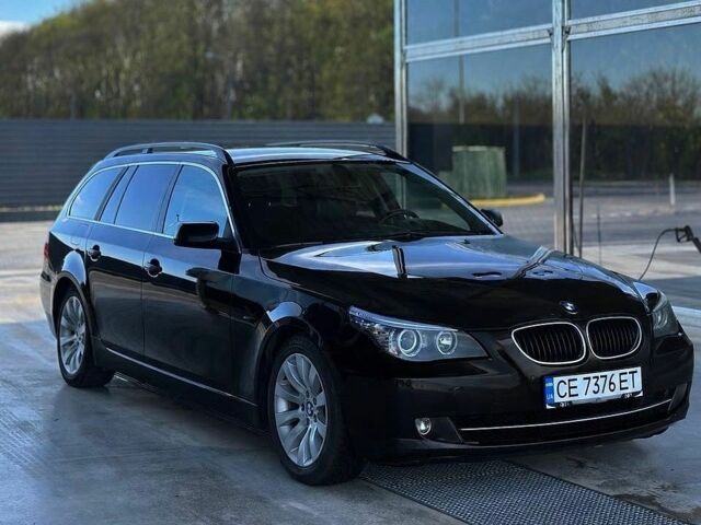 Черный БМВ 5 Серия, объемом двигателя 2 л и пробегом 329 тыс. км за 6800 $, фото 1 на Automoto.ua