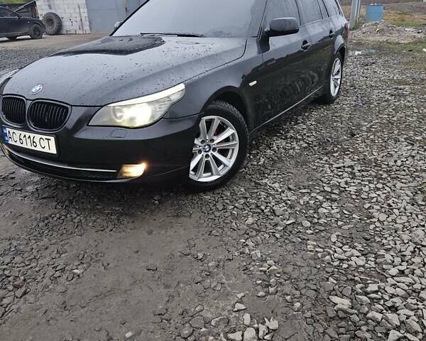 Черный БМВ 5 Серия, объемом двигателя 3 л и пробегом 420 тыс. км за 8890 $, фото 1 на Automoto.ua