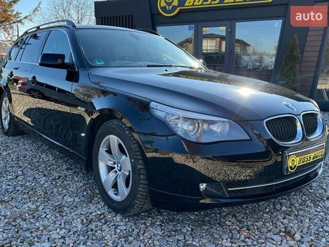 Чорний БМВ 5 Серія, об'ємом двигуна 2 л та пробігом 232 тис. км за 9400 $, фото 1 на Automoto.ua