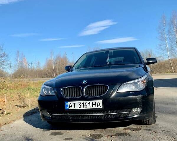 Чорний БМВ 5 Серія, об'ємом двигуна 2 л та пробігом 210 тис. км за 10150 $, фото 1 на Automoto.ua