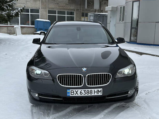 Черный БМВ 5 Серия, объемом двигателя 2 л и пробегом 272 тыс. км за 12500 $, фото 1 на Automoto.ua