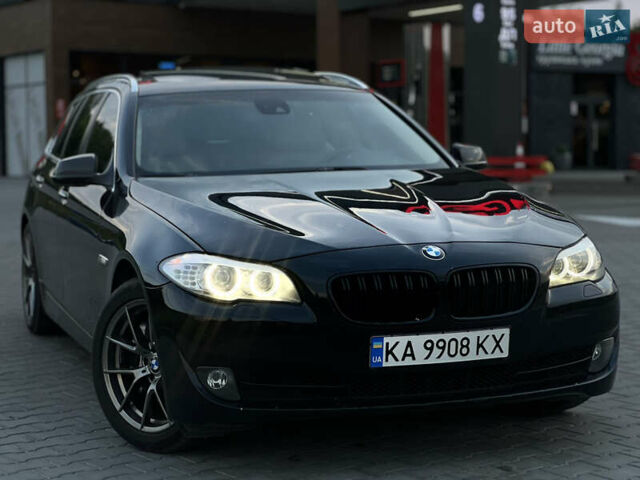 Чорний БМВ 5 Серія, об'ємом двигуна 3 л та пробігом 208 тис. км за 14699 $, фото 1 на Automoto.ua