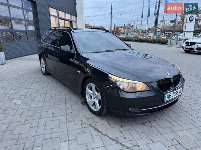 Черный БМВ 5 Серия, объемом двигателя 2 л и пробегом 227 тыс. км за 8500 $, фото 1 на Automoto.ua