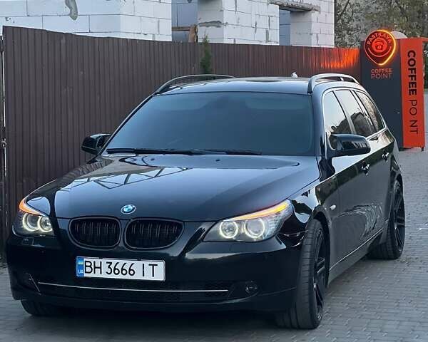 Чорний БМВ 5 Серія, об'ємом двигуна 2 л та пробігом 346 тис. км за 9000 $, фото 1 на Automoto.ua