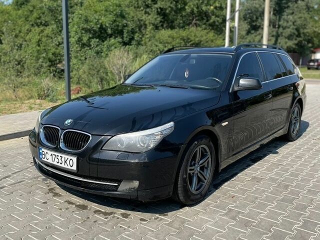 Чорний БМВ 5 Серія, об'ємом двигуна 2 л та пробігом 359 тис. км за 8300 $, фото 1 на Automoto.ua
