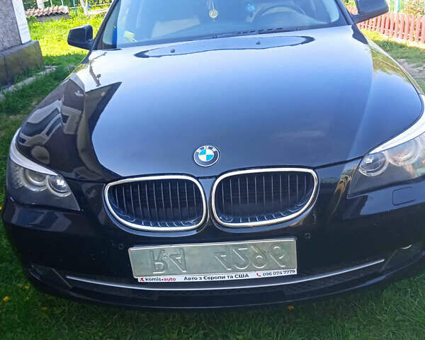 Чорний БМВ 5 Серія, об'ємом двигуна 2 л та пробігом 198 тис. км за 12500 $, фото 1 на Automoto.ua