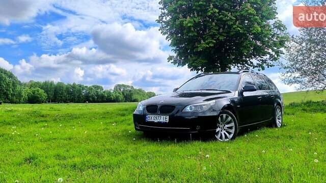 Чорний БМВ 5 Серія, об'ємом двигуна 2 л та пробігом 290 тис. км за 10900 $, фото 1 на Automoto.ua