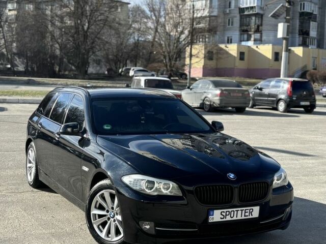 Черный БМВ 5 Серия, объемом двигателя 2 л и пробегом 275 тыс. км за 14000 $, фото 1 на Automoto.ua