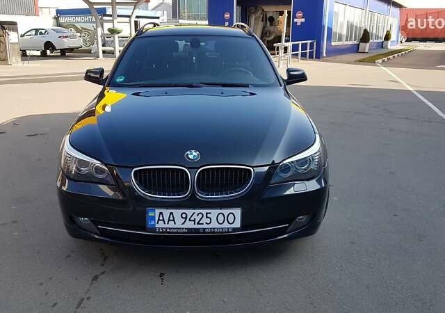 Черный БМВ 5 Серия, объемом двигателя 2 л и пробегом 267 тыс. км за 12000 $, фото 1 на Automoto.ua