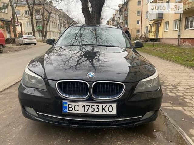 Чорний БМВ 5 Серія, об'ємом двигуна 2 л та пробігом 350 тис. км за 8700 $, фото 1 на Automoto.ua