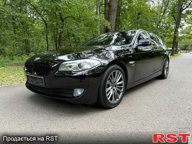 Черный БМВ 5 Серия, объемом двигателя 2 л и пробегом 252 тыс. км за 14000 $, фото 1 на Automoto.ua