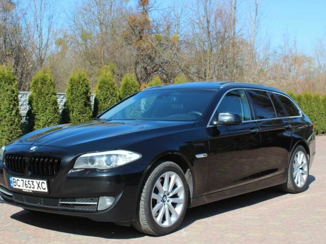 Черный БМВ 5 Серия, объемом двигателя 2 л и пробегом 259 тыс. км за 11728 $, фото 1 на Automoto.ua