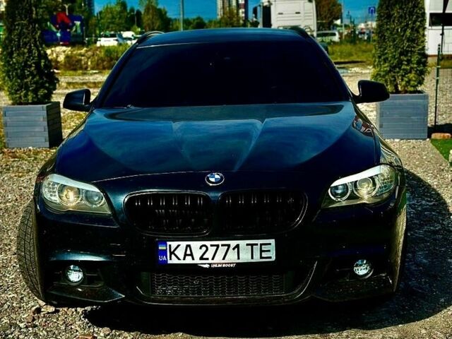 Чорний БМВ 5 Серія, об'ємом двигуна 2 л та пробігом 329 тис. км за 9500 $, фото 1 на Automoto.ua