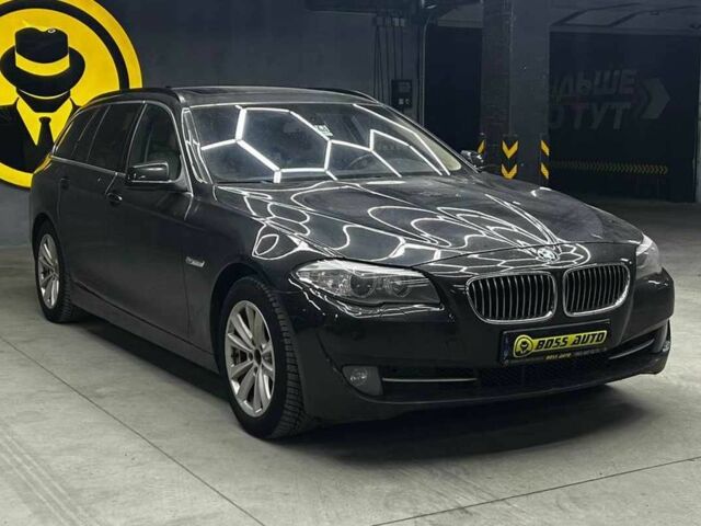 Черный БМВ 5 Серия, объемом двигателя 2 л и пробегом 334 тыс. км за 9800 $, фото 1 на Automoto.ua