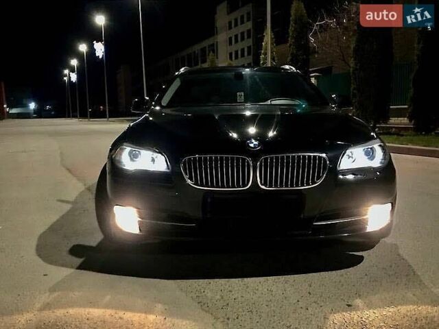 Чорний БМВ 5 Серія, об'ємом двигуна 2 л та пробігом 350 тис. км за 12550 $, фото 1 на Automoto.ua