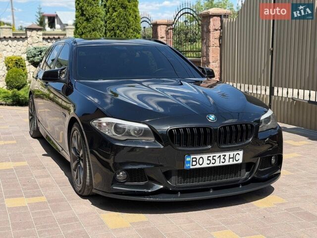 Черный БМВ 5 Серия, объемом двигателя 3 л и пробегом 339 тыс. км за 14500 $, фото 1 на Automoto.ua
