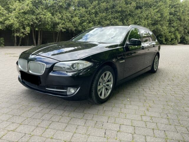 Черный БМВ 5 Серия, объемом двигателя 2 л и пробегом 340 тыс. км за 12500 $, фото 1 на Automoto.ua