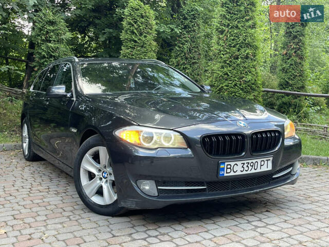 Черный БМВ 5 Серия, объемом двигателя 2 л и пробегом 246 тыс. км за 12700 $, фото 1 на Automoto.ua