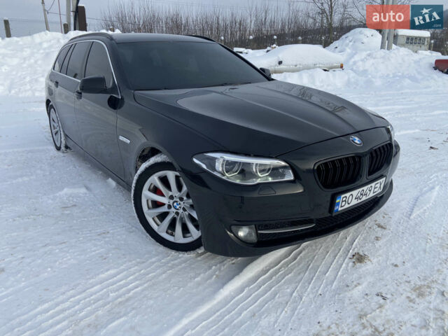 Черный БМВ 5 Серия, объемом двигателя 2 л и пробегом 180 тыс. км за 12500 $, фото 1 на Automoto.ua