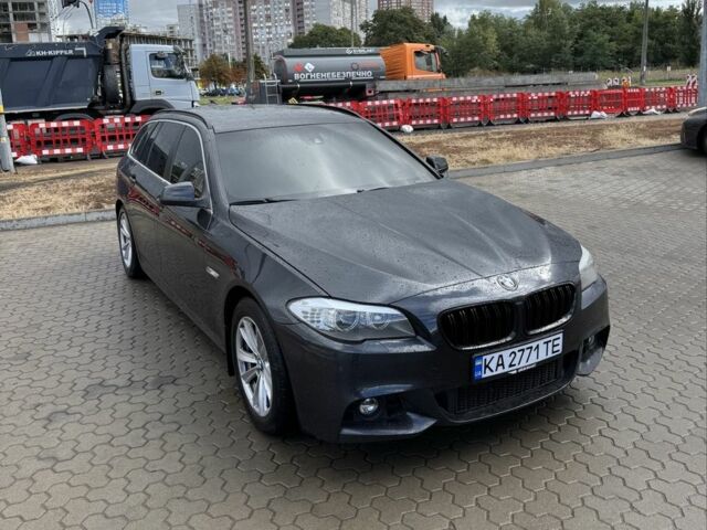 Черный БМВ 5 Серия, объемом двигателя 2 л и пробегом 329 тыс. км за 9527 $, фото 1 на Automoto.ua