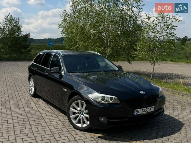 Чорний БМВ 5 Серія, об'ємом двигуна 2 л та пробігом 260 тис. км за 12500 $, фото 1 на Automoto.ua