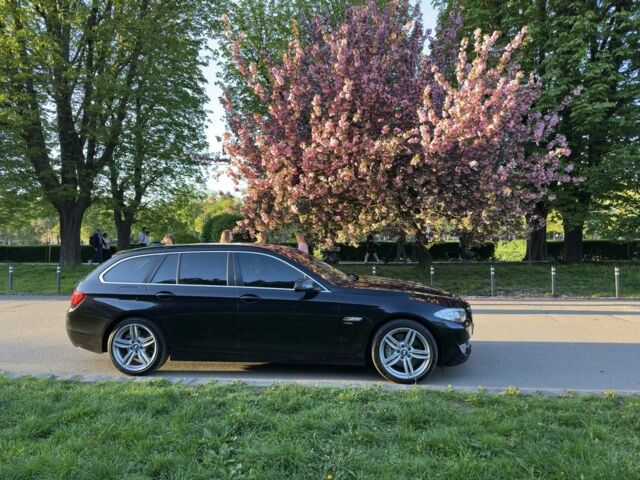 Черный БМВ 5 Серия, объемом двигателя 2 л и пробегом 287 тыс. км за 13500 $, фото 1 на Automoto.ua