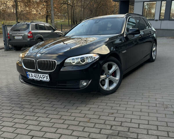 Черный БМВ 5 Серия, объемом двигателя 2 л и пробегом 245 тыс. км за 12900 $, фото 1 на Automoto.ua