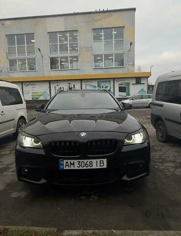 Чорний БМВ 5 Серія, об'ємом двигуна 2 л та пробігом 300 тис. км за 13500 $, фото 1 на Automoto.ua