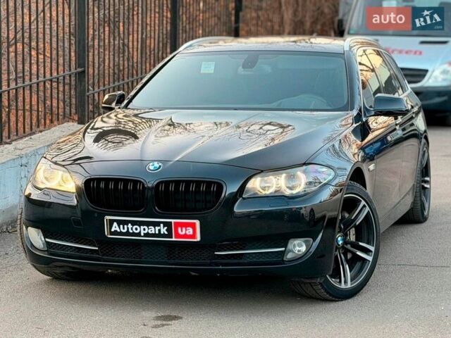 Чорний БМВ 5 Серія, об'ємом двигуна 3 л та пробігом 289 тис. км за 17790 $, фото 1 на Automoto.ua