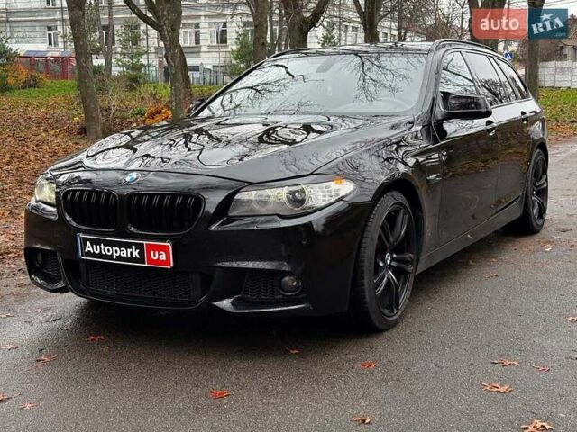 Чорний БМВ 5 Серія, об'ємом двигуна 2 л та пробігом 307 тис. км за 14490 $, фото 1 на Automoto.ua