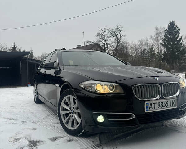 Черный БМВ 5 Серия, объемом двигателя 2 л и пробегом 248 тыс. км за 11100 $, фото 1 на Automoto.ua