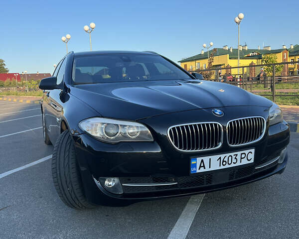 Чорний БМВ 5 Серія, об'ємом двигуна 2 л та пробігом 222 тис. км за 16000 $, фото 1 на Automoto.ua