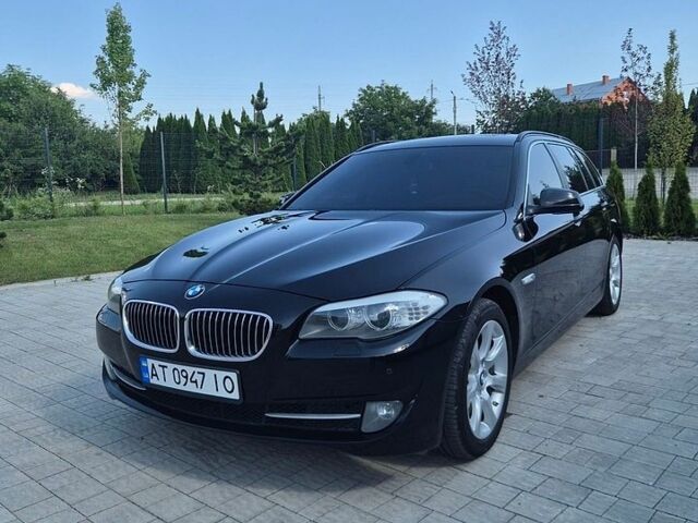 Чорний БМВ 5 Серія, об'ємом двигуна 2 л та пробігом 237 тис. км за 10900 $, фото 1 на Automoto.ua