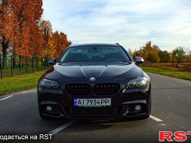 Чорний БМВ 5 Серія, об'ємом двигуна 2 л та пробігом 386 тис. км за 14500 $, фото 1 на Automoto.ua