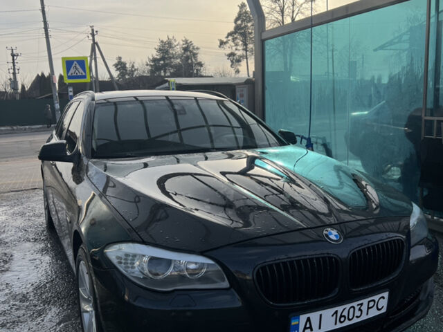 Черный БМВ 5 Серия, объемом двигателя 2 л и пробегом 222 тыс. км за 13000 $, фото 1 на Automoto.ua