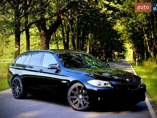 Черный БМВ 5 Серия, объемом двигателя 2 л и пробегом 249 тыс. км за 17706 $, фото 1 на Automoto.ua