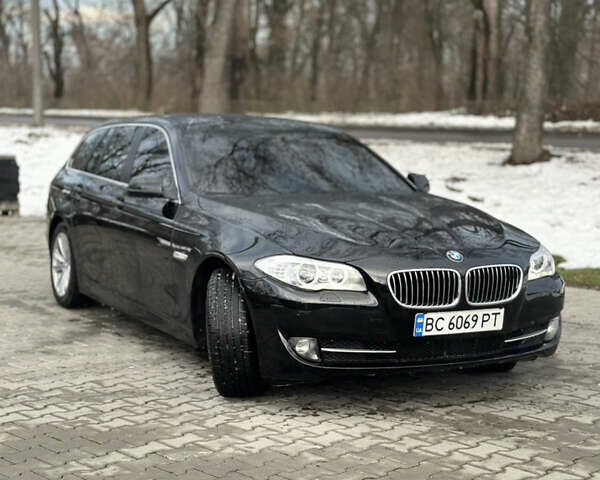 Чорний БМВ 5 Серія, об'ємом двигуна 2 л та пробігом 366 тис. км за 11000 $, фото 1 на Automoto.ua