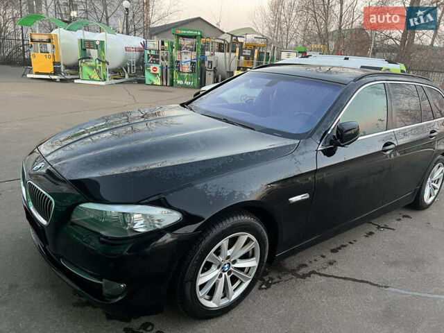 Чорний БМВ 5 Серія, об'ємом двигуна 2 л та пробігом 418 тис. км за 12500 $, фото 1 на Automoto.ua