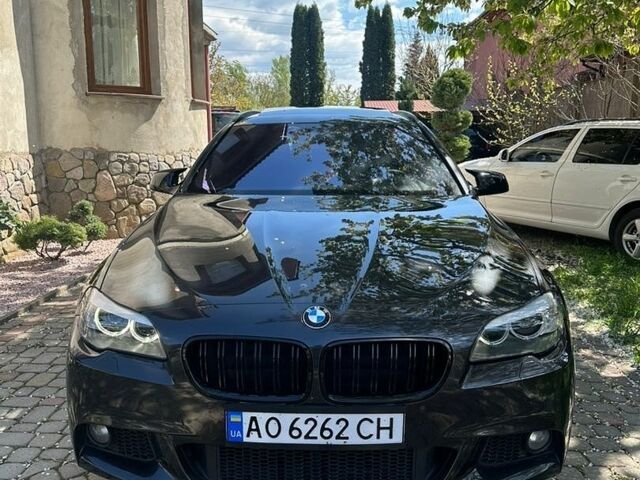 Черный БМВ 5 Серия, объемом двигателя 2 л и пробегом 305 тыс. км за 13800 $, фото 1 на Automoto.ua