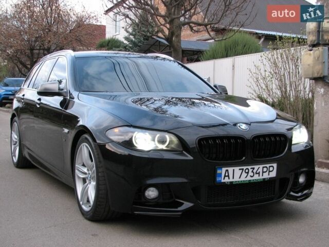 Черный БМВ 5 Серия, объемом двигателя 2 л и пробегом 396 тыс. км за 12900 $, фото 1 на Automoto.ua