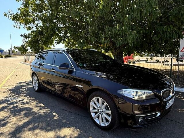 Черный БМВ 5 Серия, объемом двигателя 2 л и пробегом 313 тыс. км за 17700 $, фото 1 на Automoto.ua