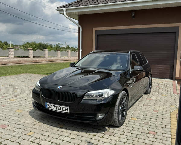 Черный БМВ 5 Серия, объемом двигателя 2 л и пробегом 282 тыс. км за 14300 $, фото 1 на Automoto.ua