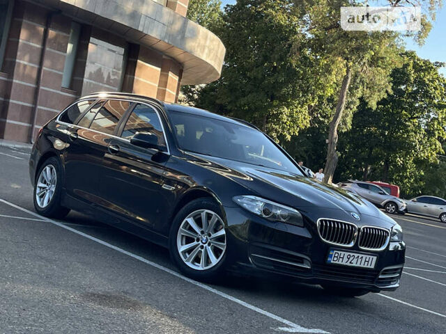 Черный БМВ 5 Серия, объемом двигателя 2 л и пробегом 270 тыс. км за 13700 $, фото 1 на Automoto.ua