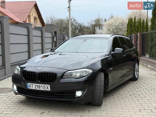 Черный БМВ 5 Серия, объемом двигателя 2 л и пробегом 349 тыс. км за 13950 $, фото 1 на Automoto.ua