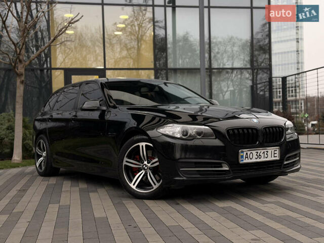 Черный БМВ 5 Серия, объемом двигателя 2 л и пробегом 262 тыс. км за 12900 $, фото 1 на Automoto.ua