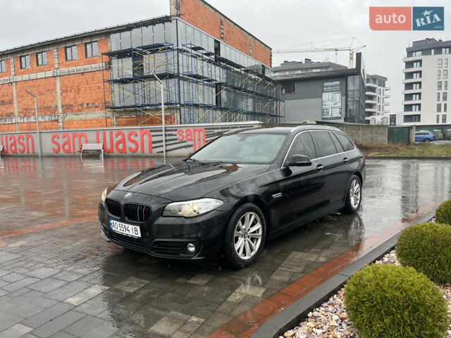 Чорний БМВ 5 Серія, об'ємом двигуна 2 л та пробігом 217 тис. км за 16000 $, фото 1 на Automoto.ua