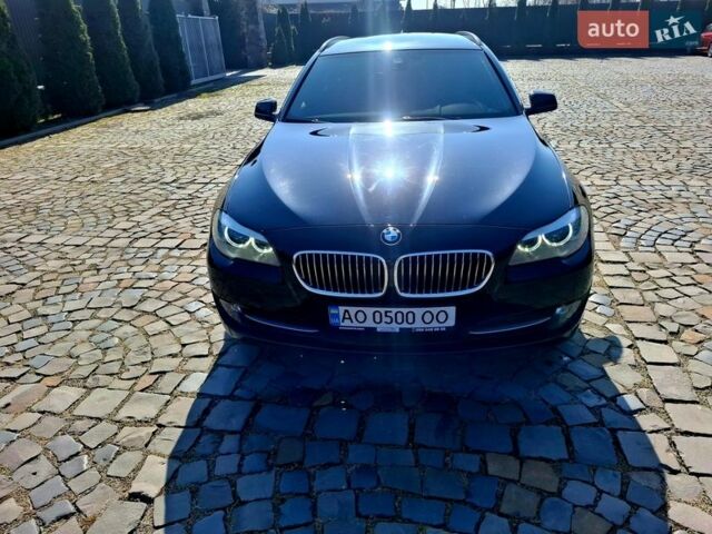 Черный БМВ 5 Серия, объемом двигателя 2 л и пробегом 275 тыс. км за 14400 $, фото 1 на Automoto.ua