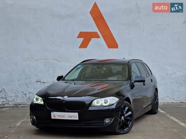Черный БМВ 5 Серия, объемом двигателя 3 л и пробегом 341 тыс. км за 15990 $, фото 1 на Automoto.ua