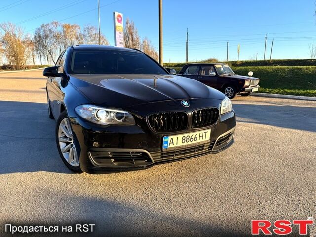 Чорний БМВ 5 Серія, об'ємом двигуна 2 л та пробігом 312 тис. км за 16200 $, фото 1 на Automoto.ua