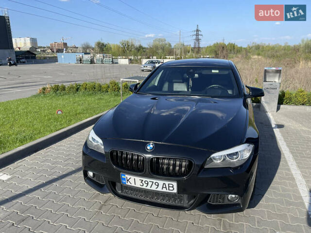 Чорний БМВ 5 Серія, об'ємом двигуна 2 л та пробігом 307 тис. км за 14250 $, фото 1 на Automoto.ua